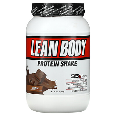 

Labrada Nutrition Lean Body высокопротеиновый заменитель еды шоколад 1120 г (2 47 фунта)