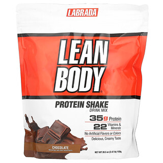 Labrada Nutrition, Lean Body, Substitut de repas riche en protéines, Chocolat, 1120 g