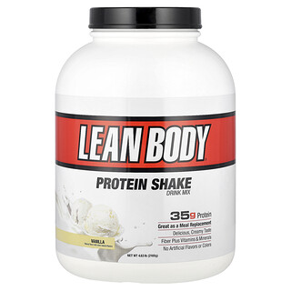 Labrada Nutrition, Lean Body, Mezcla para preparar batidos de proteínas, Vainilla, 2100 g (4,63 lb)
