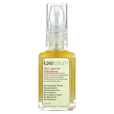 

LuxeBeauty, Luxe Serum, Skin Lightener & Brightener, 1 fl oz (30 ml)