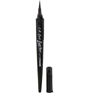 L.A. Girl, Line Art Matte Eyeliner Pen, Intense Black, 0.014 fl oz (0.4 ml)