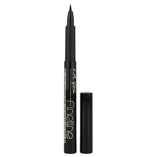 L.A. Girl, Fineline Eyeliner, GLE721 Black, 0.037 fl oz (1.1 ml)