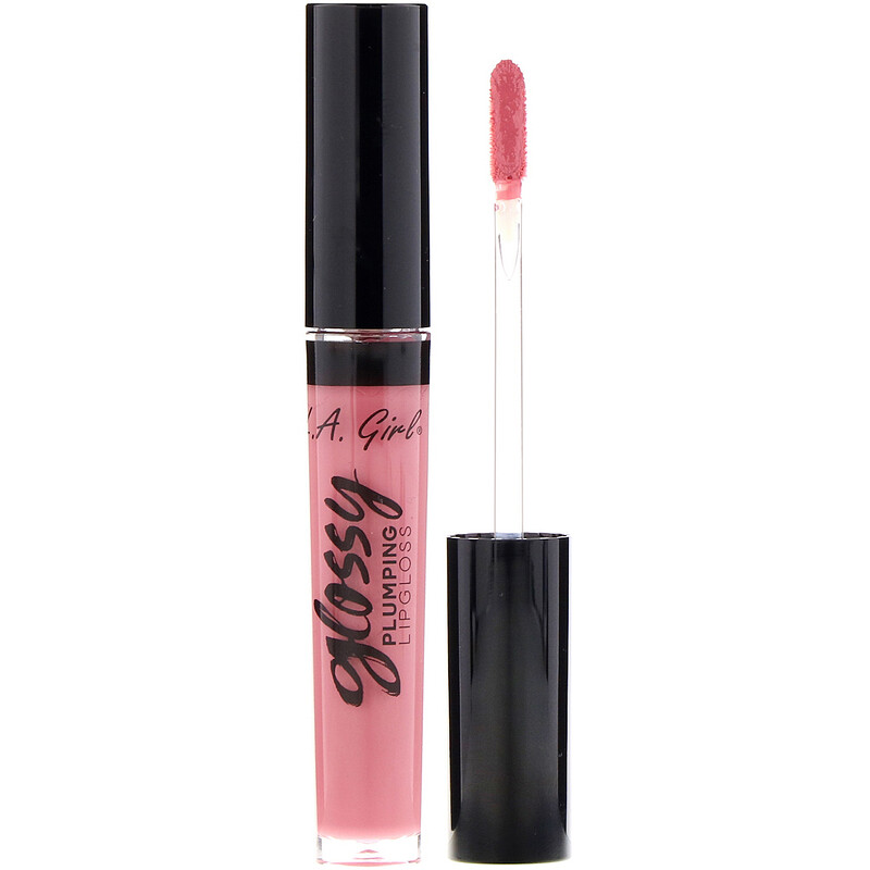 L.A. Girl, Glossy Plumping Lip Gloss, Flourish, 0.17 fl oz (5 ml) iHerb