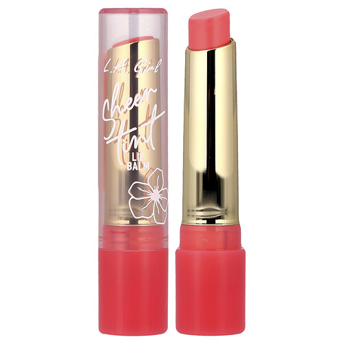 L.a. Girl Sheer Tint, Lip Balm, GLC601 Sheer Pink, 0.07 oz (2 g)