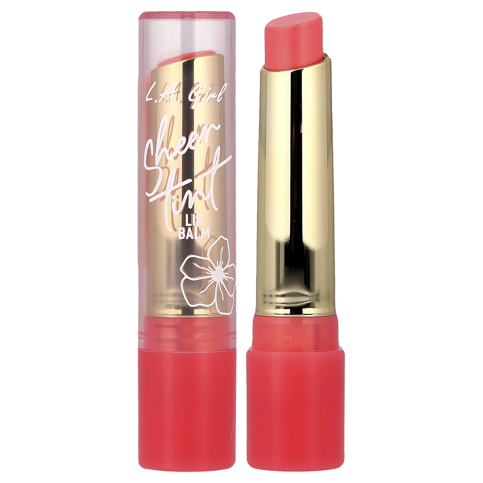 L.A. Girl (엘에이 걸), 시어 틴트, 립밤, GLC601 시어 핑크, 2g(0.07oz)