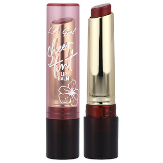 L.A. Girl, Bálsamo labial con tinte translúcido, GLC606 Cereza negra translúcida, 2 g (0,07 oz)