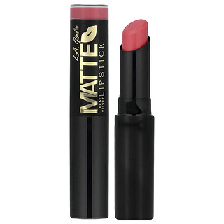 L.A. Girl, Gincu Baldu Rata Matte, GLC813 Hush, 0.1 oz (3 g)