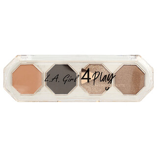 L.A. Girl, 4 Play Eyeshadow Palette, GES232 Seduce, 0.11 oz (3.2 g)
