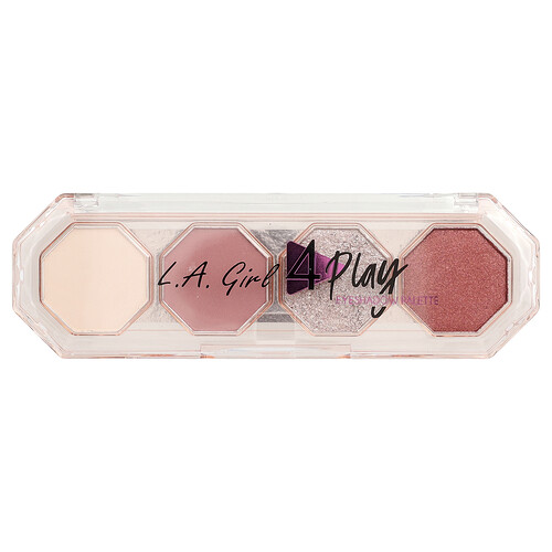 L.a. Girl 4 Play Eyeshadow Palette, GES235 Feel Good, 0.11 oz (3.2 g)