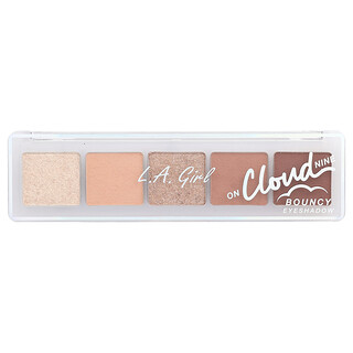 L.A. Girl, On Cloud Nine，彈潤眼影，GES239 Breezy Nude，0.18 盎司（5 克）