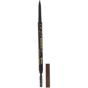 L.A. Girl, Shady Slim Brow Pencil, Medium Brown, 0.003 oz (0.08 g) отзывы покупателей
