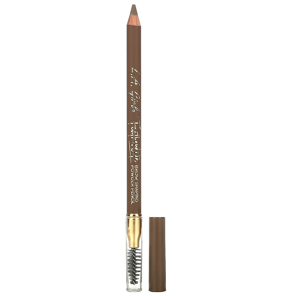 L.A. Girl‏, Featherlite Brow Shaping Powder Pencil, Soft Brown, 0.04 oz (1.1 g)