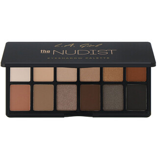 L.A. Girl, The Nudist Eyeshadow Palette, 0.035 oz (1 g) Each