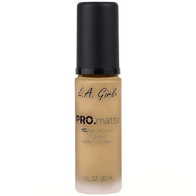 L.A. Girl Тональная основа Pro Matte HD, оттенок Beige, 30 мл