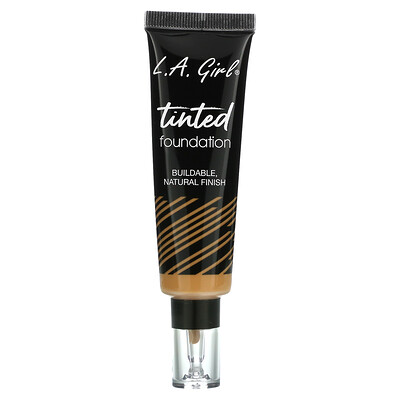 

L.A. Girl, Tinted Foundation, Caramel, 1 fl oz (30 ml)