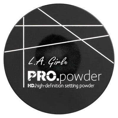L.A. Girl, Polvo fijador profesional HD, GPP939 Translúcido, 5 g (0,17 oz)
