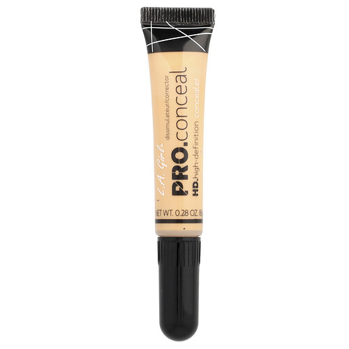 L.A. Girl, Pro Conceal HD Concealer, GC991 Yellow Corrector, 0.28 oz (8 g)