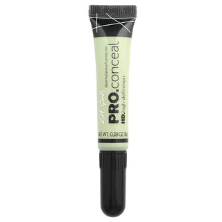 L.A. Girl, Pro Conceal HD Concealer, GC992 Green Corrector, 0.28 oz (8 g)