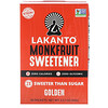 Lakanto, Monkfruit Sweetener, Golden, 30 Packets