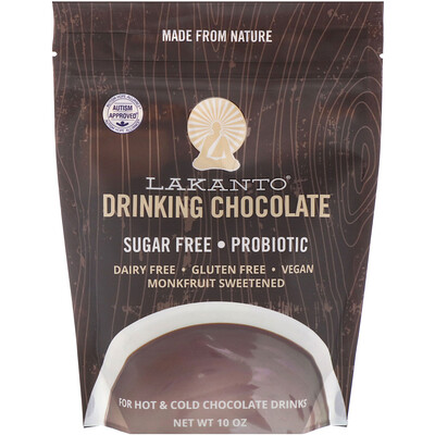 Lakanto Drinking Chocolate Mix, 10 oz