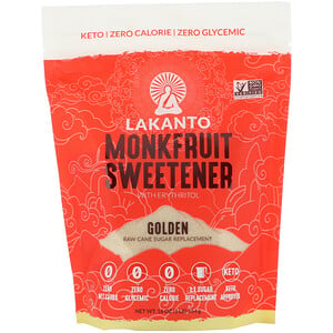 Отзывы о Лаканто, Monkfruit Sweetener with Erythritol, Golden, 16 oz (454 g)
