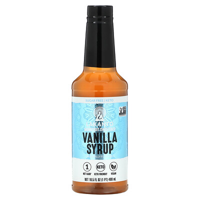 

Lakanto, Vanilla Syrup, 16.5 fl oz (488 ml)