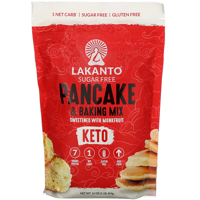 

Lakanto Pancake and Baking Mix 1 lb (454 g)