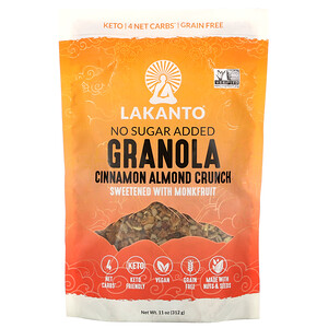 Отзывы о Лаканто, Granola, Cinnamon Almond Crunch, 11 oz (312 g)