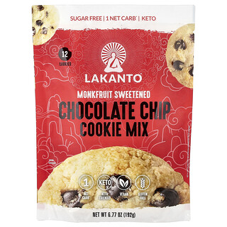 Lakanto, Mélange de cookies aux pépites de chocolat, 192 g