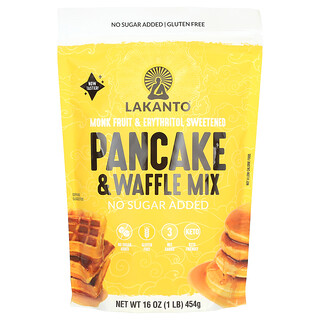 Lakanto, Zmes na palacinky a vafle, bez pridaného cukru, 454 g