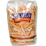 DeLallo, Penne Rigate № 36, 100% цельнозерновые макаронные изделия, 16 унций (454 г) отзывы