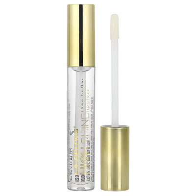 L.A. Colors, Brillo intenso, Brillo labial con manteca de karité, Transparente CLG932, 4 g (0,14 oz)
