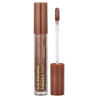 L.A. Colors, High Shine, Shea Butter Lip Gloss, CLG935 Snuggle, 0.14 oz (4 g)