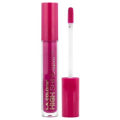 L.A. Colors, High Shine, Shea Butter Lip Gloss, CLG945 Irresistible, 0.14 oz (4 g)