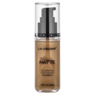 L.A. Colors, Truly Matte Foundation, CLM360 Cafe, 40 ml