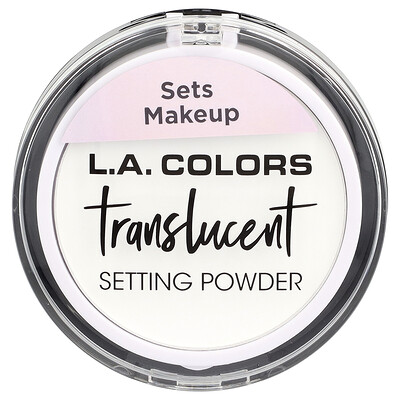 L.A. Colors, Setting Powder, CSP370 Translucent, 0.25 oz (7 g)