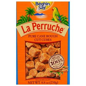 Купить La Perruche, Кубики Чистого Сахарного Тростника Грубой Обработки , 8,8 унций (250 г)  на IHerb