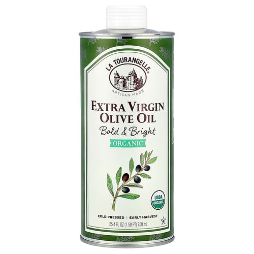 La Tourangelle, Natives Olivenöl extra aus biologischem Bio-Olivenöl, Bold & Bright, 750 ml