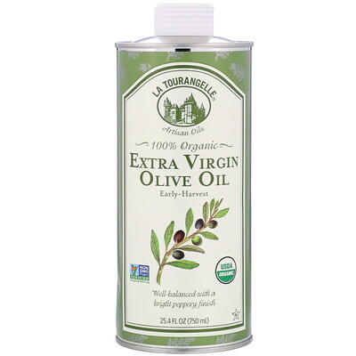 La Tourangelle 100% органическое оливковое масло холодного отжима, 750 мл