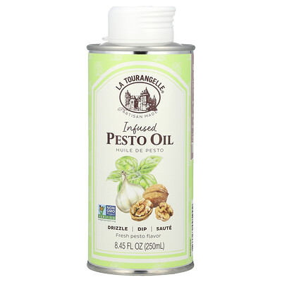 La Tourangelle, Aceite de pesto infundido, 250 ml (8,45 oz. Líq.)