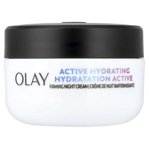 Olay, Active Hydrating, Firming Night Cream, feuchtigkeistspendende, straffende Nachtcreme, 56 ml