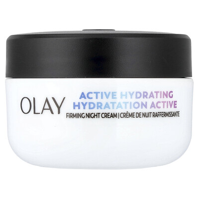 Olay, Crema de noche hidratante y reafirmante activa, 56 ml (1,9 oz. líq.)