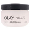 Olay, Night of Olay, Crema reafirmante para la noche, 56 ml (1,9 oz. líq.)