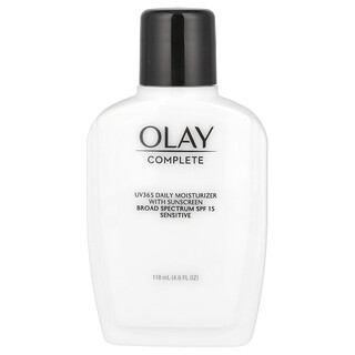 Olay, Complete, Hydratant de jour UV365, SPF 15, Peau sensible, 118 ml