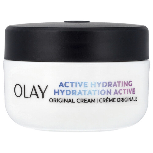 Olay Active Hydrating Original Cream With Hyaluronic Acid, 2 oz (56 g)