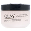 Olay, Active Hydrating, Crema de hidratación activa, Original, 56 ml (2 oz. líq.)