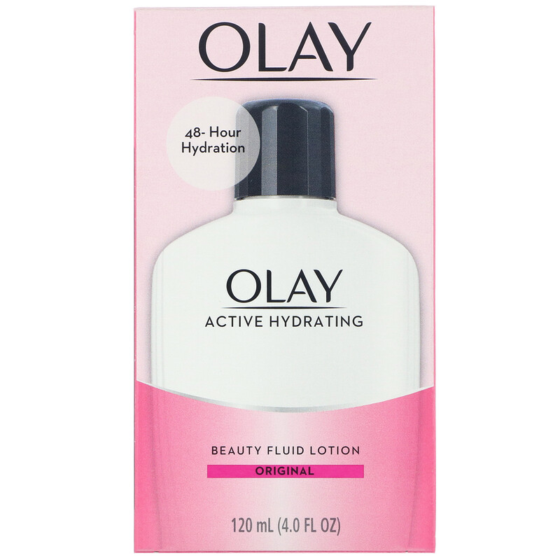 Olay, Active Hydrating, Beauty Fluid Lotion, Original, 4 Fl Oz (120 Ml ...