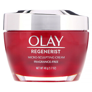 Olay, Regenerist, Micro-Sculpting Cream, Fragrance-Free, 1.7 oz (48 g)