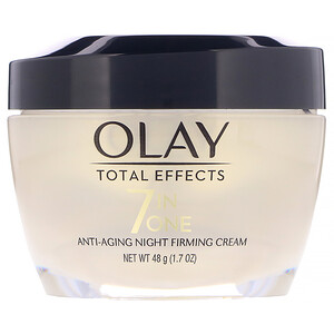 Отзывы о Olay, Total Effects, 7-in-One Anti-Aging Night Firming Cream, 1.7 oz (48 g)