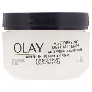 Отзывы о Olay, Age Defying, Anti-Wrinkle, Night Cream, 2 fl oz (60 ml)